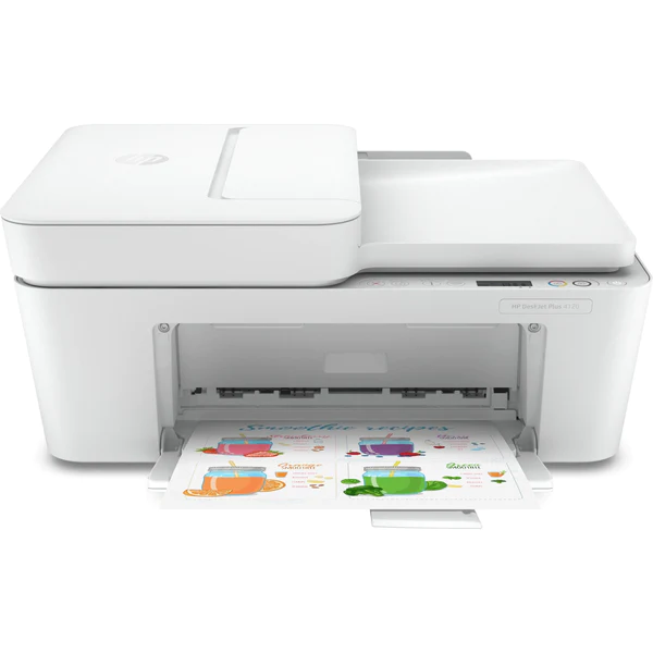HP DeskJet Plus 4120 A4 Multifunction Colour Inkjet Home & Office Printer