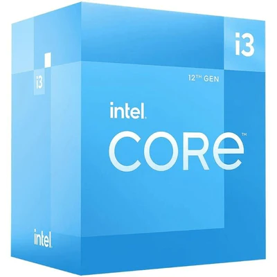 Intel Core i3 12100 3.3GHZ, Turbo @ 4.3GHZ, 4Core (4P+0E), 8 Thread